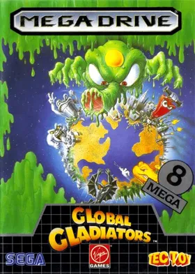 Global Gladiators (Europe) box cover front